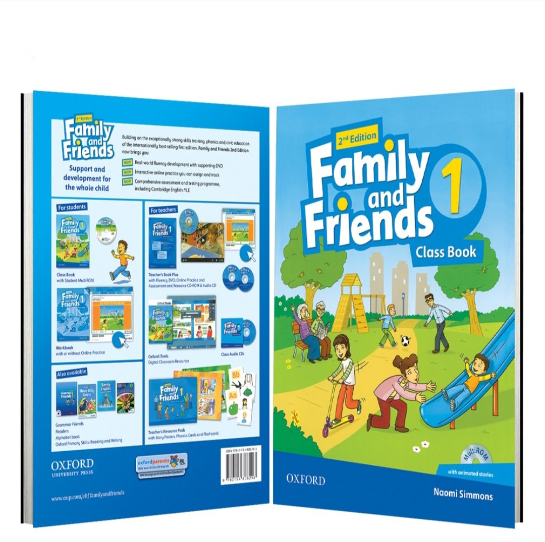 Family and Friends 1 (2nd edition) Class Book + Workbook + CD/DVD ...