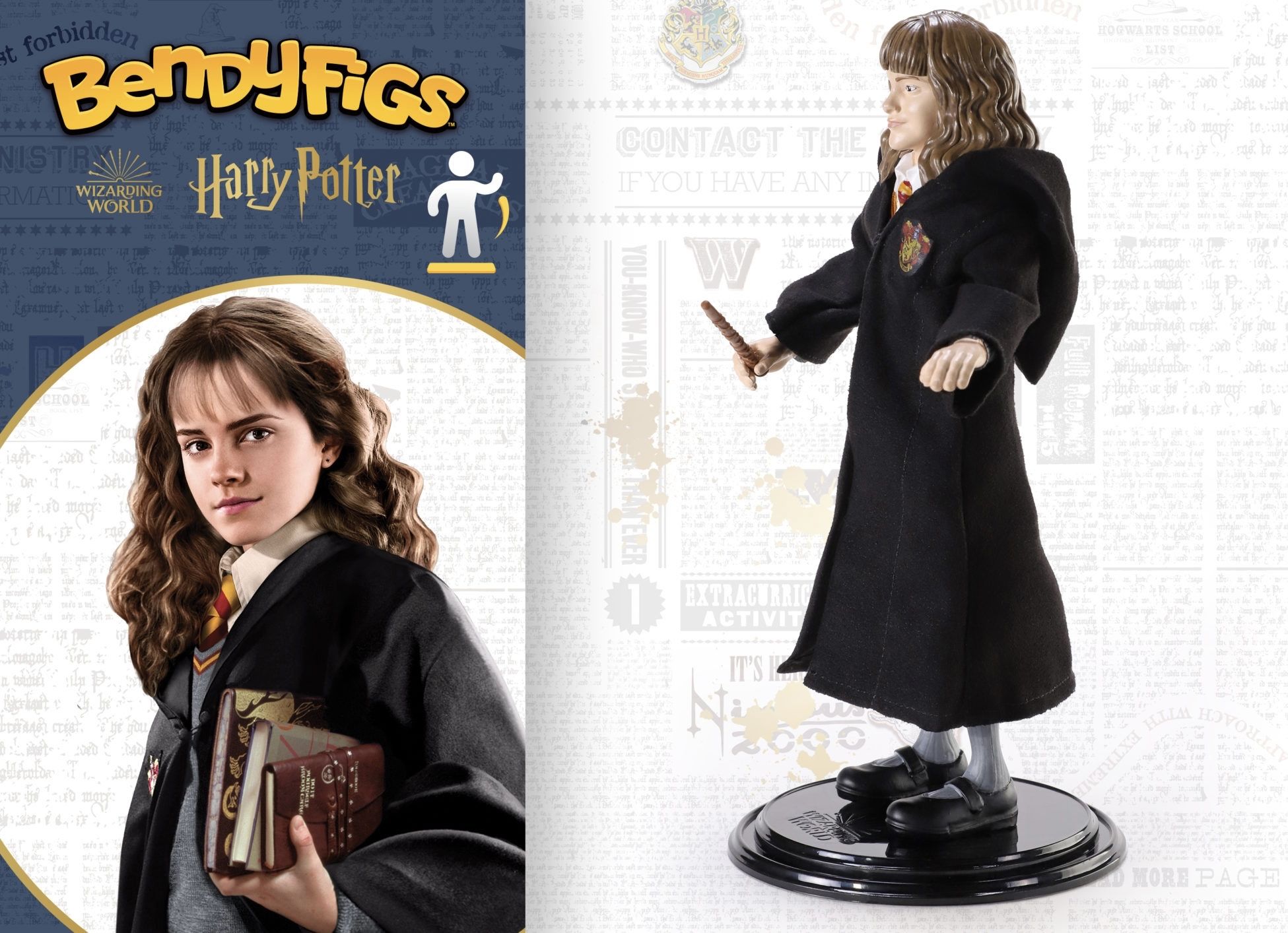 Фигурка Гарри Поттер Bendyfigs Гермиона Грейнджер, 19см.