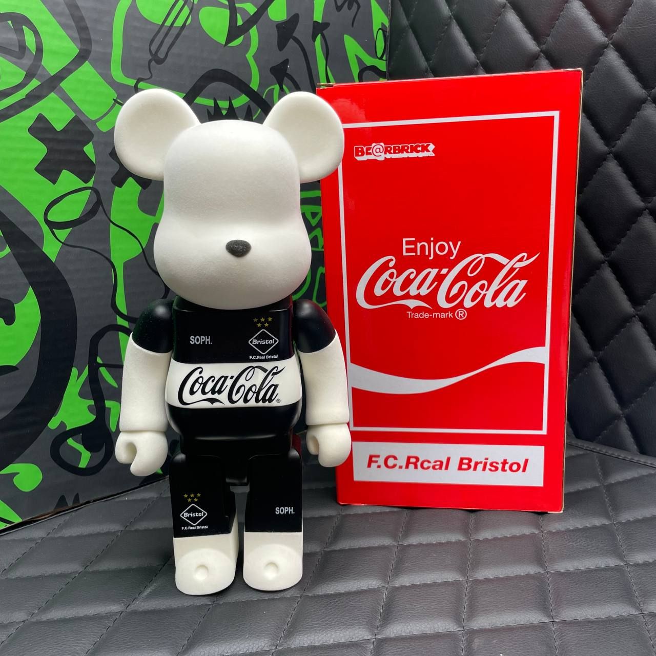 Игрушка Bearbrick FC Bristol coca cola 28см купить на OZON по