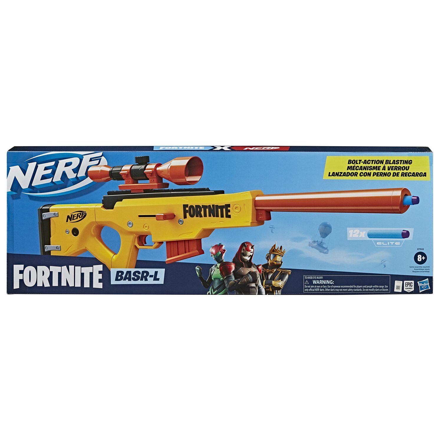 NERF FORTNITE BASR-L E7522 купить на OZON по низкой цене