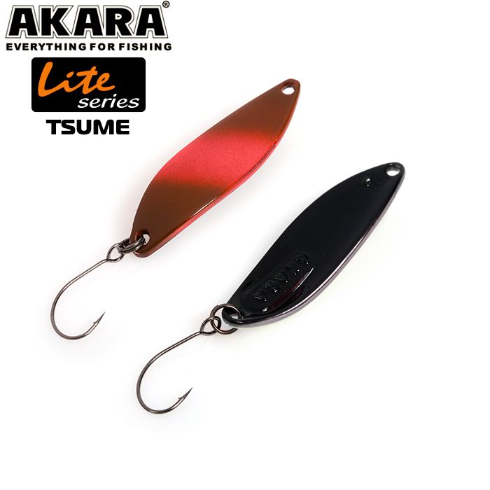 Блесна колеб. Akara Lite Series Tsume 40 3 гр. Red-08