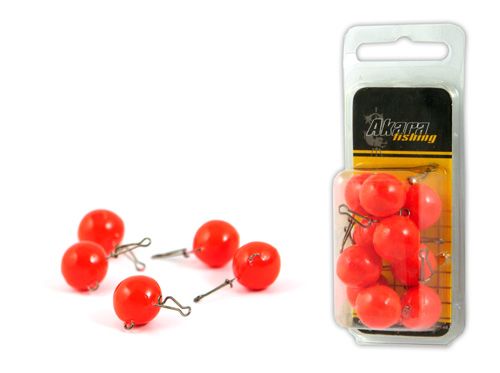 Груз Akara Чебурашка round red 15 гр. с застежкой