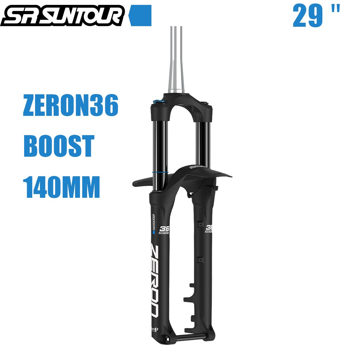 SR SUNTOUR EQ ZERON36 BOOST (110X15MM) 29-дюймовая передняя вилка