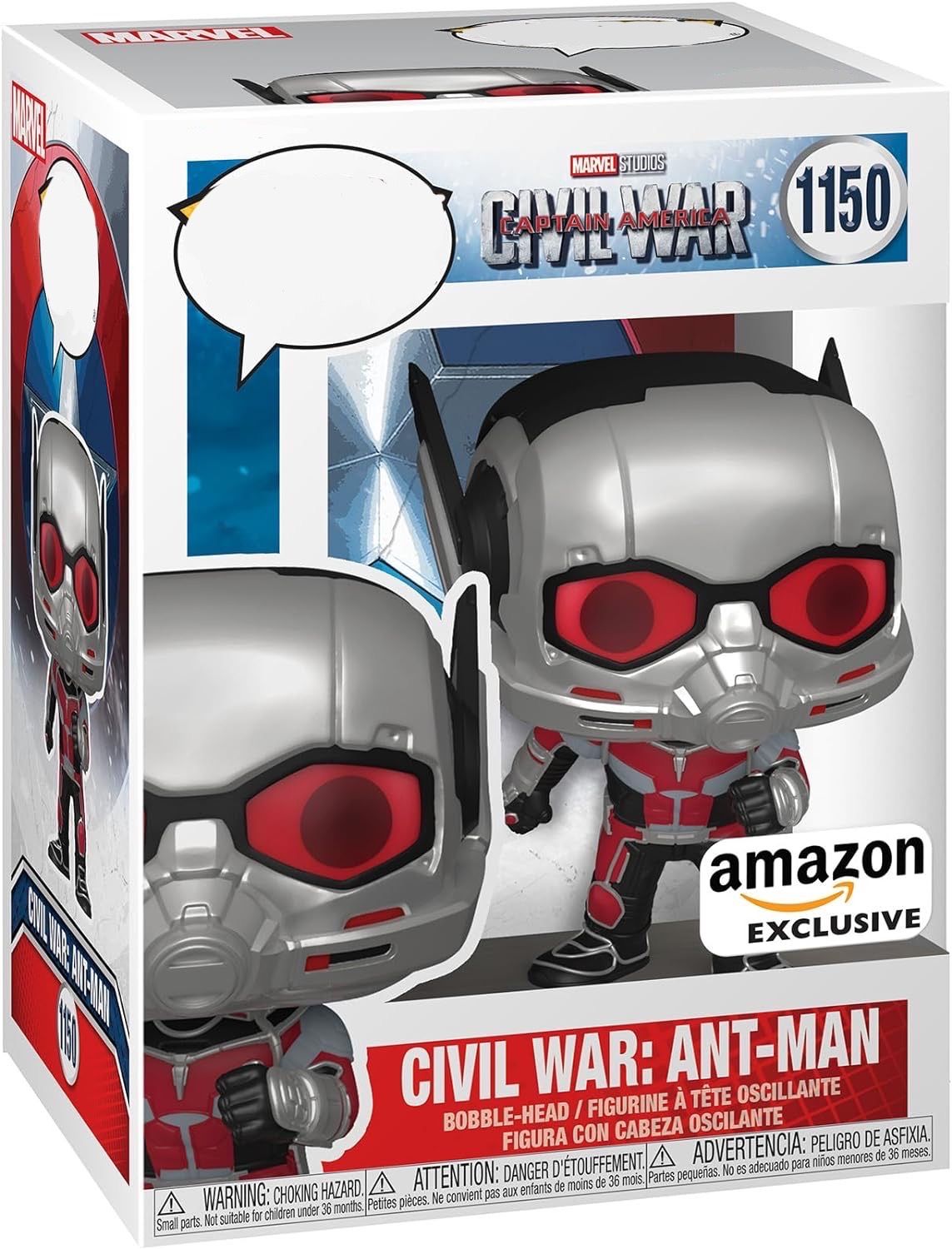 Marvel: Капитан Америка: Противостояние - Человек-Муравей, Эксклюзив Amazon, Фигура 8 из 12
