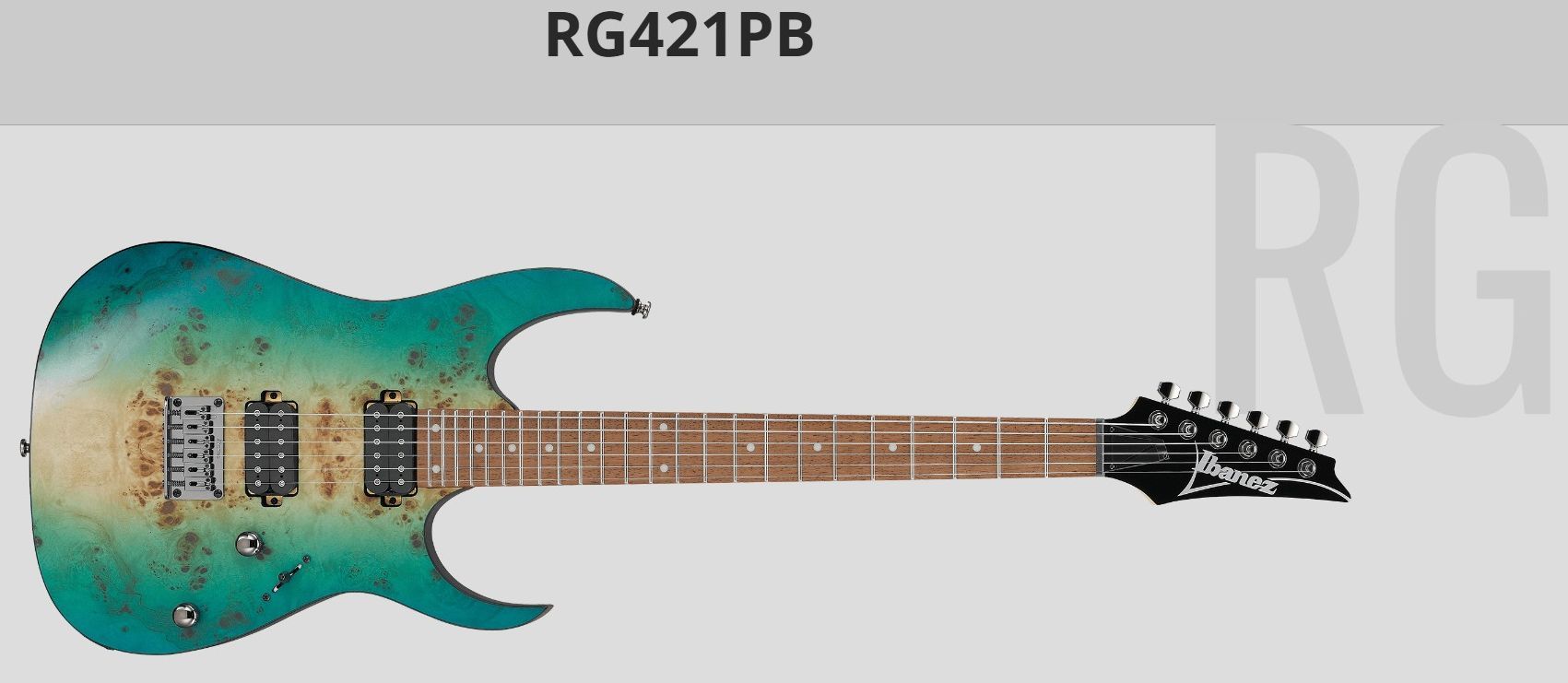 электрогитара Ibanez RG421PB CHF (Сделано в Индонезии) купить на