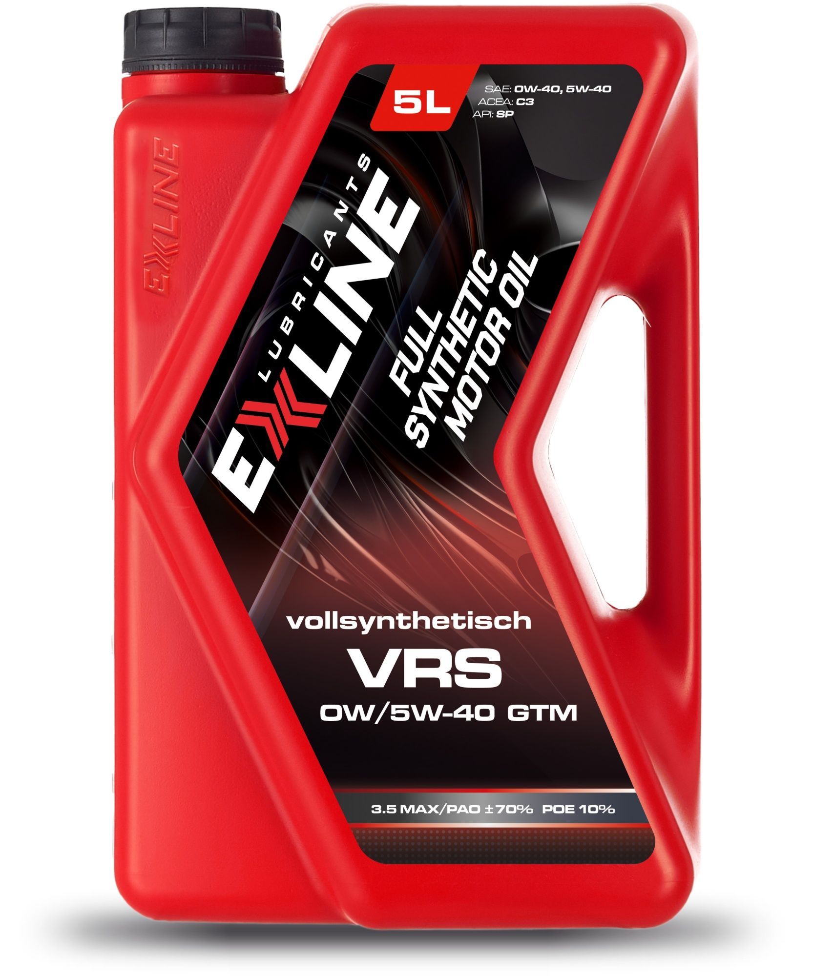Exline Engine Масло моторное EXLINE LUBRICANTS 5W-40 Синтетическое 5 л EXVRS0 ...