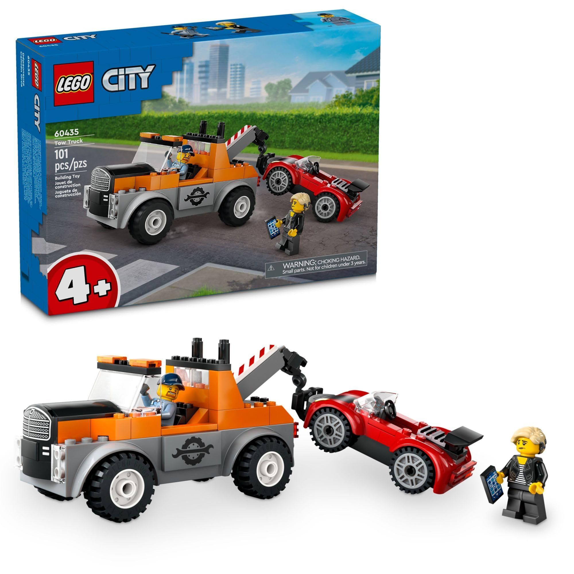 LEGOCity60435дорожно-спасательнаямашинаиспортивнаямашина,игрушкиизстроительныхблоков