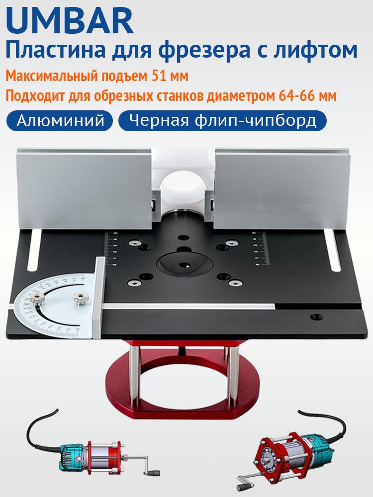 Пластинадляфрезераслифтом(Чернаяфлип-чипборд)