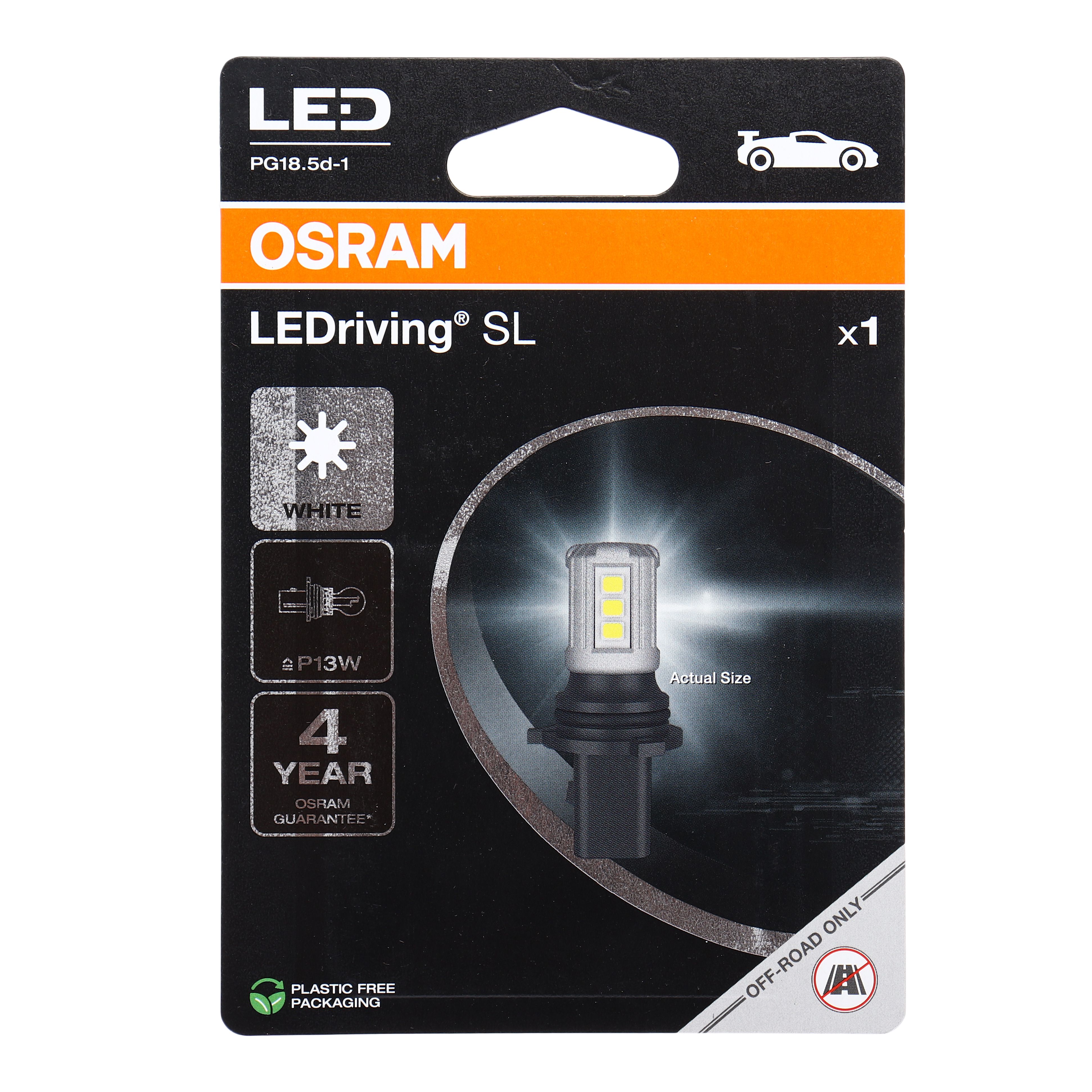 Лампа автомобильная OSRAM, 1 шт. 828DWP-1BL купить c доставкой на