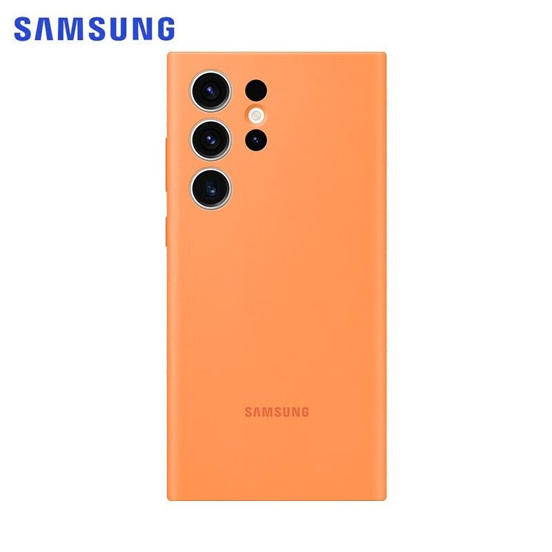 Samsung 智能手机壳, 硅胶, 橙色