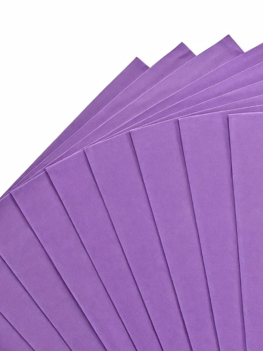 Фоамиран Сиреневый 50*70cm,10pcs,1mm Китай 017