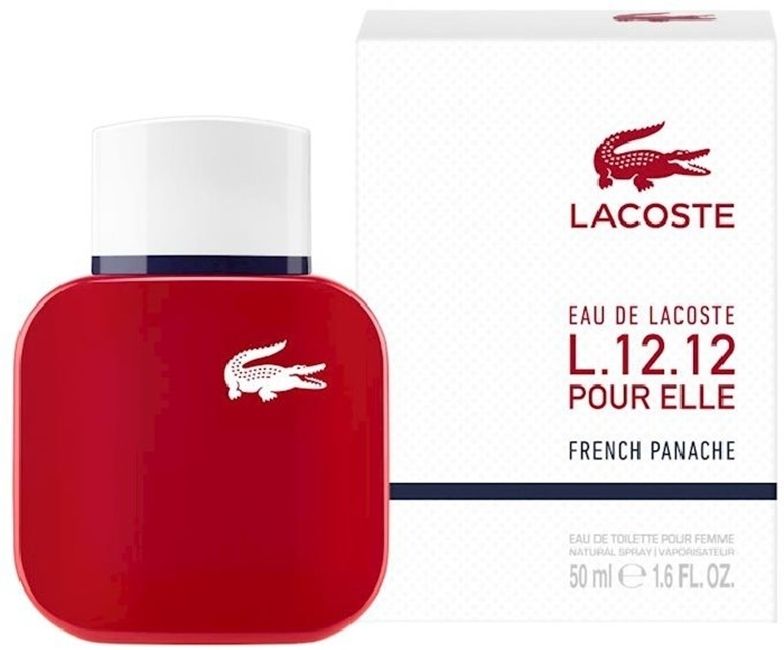 Lacoste L.12.12. POUR ELLE FRENCH PANACHE Туалетная вода для женщин 50 мл купить
