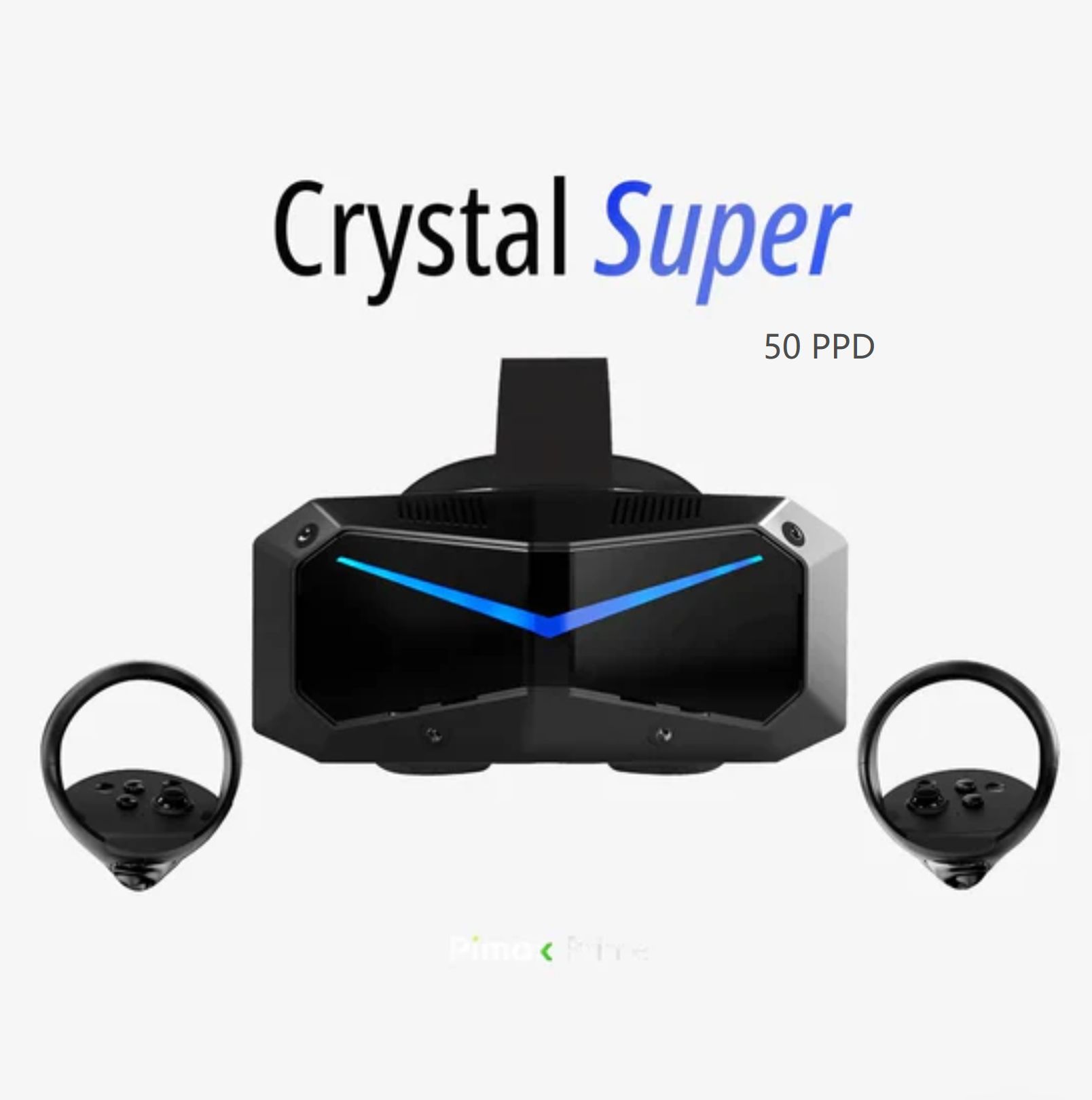 VR-очкиPimaxCrystalSuper50ППД,технологияQLED,сверхострыйразрешение38403840накаждыйглаз(дополнительныхплатежейнетребуется)