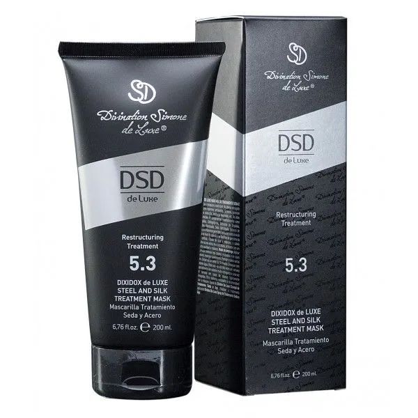 DsD de Luxe - 5.3 Steel and Silk Treatment Mask Восстанавливающая маска Сталь и шелк 200 мл купить