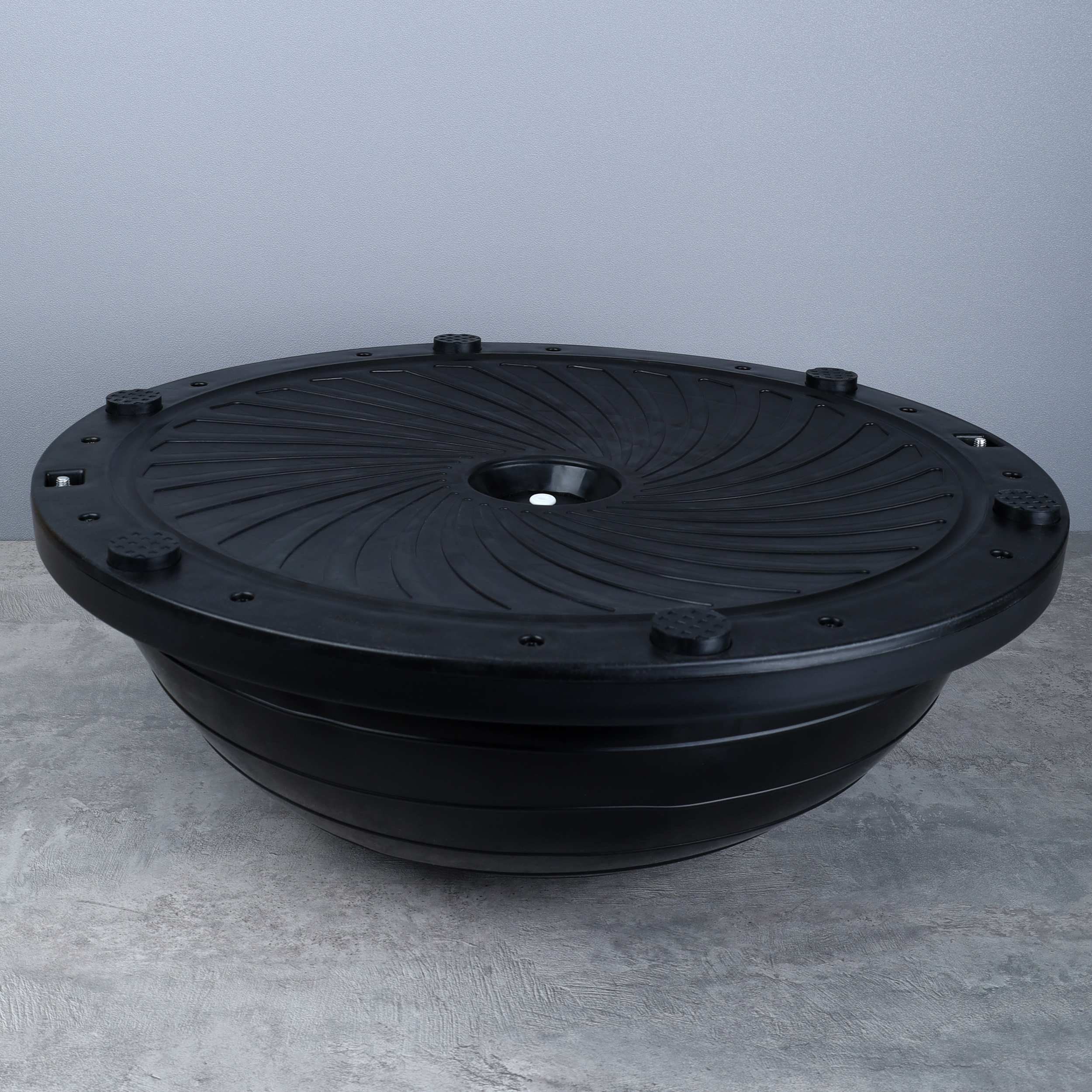 Полусфера балансировочная BOSU 46 см Woohooo Drops/эспандер/насос, черный Полусфера балансировочная BOSU 46 см Woohooo Drops/эспандер/насос, черный