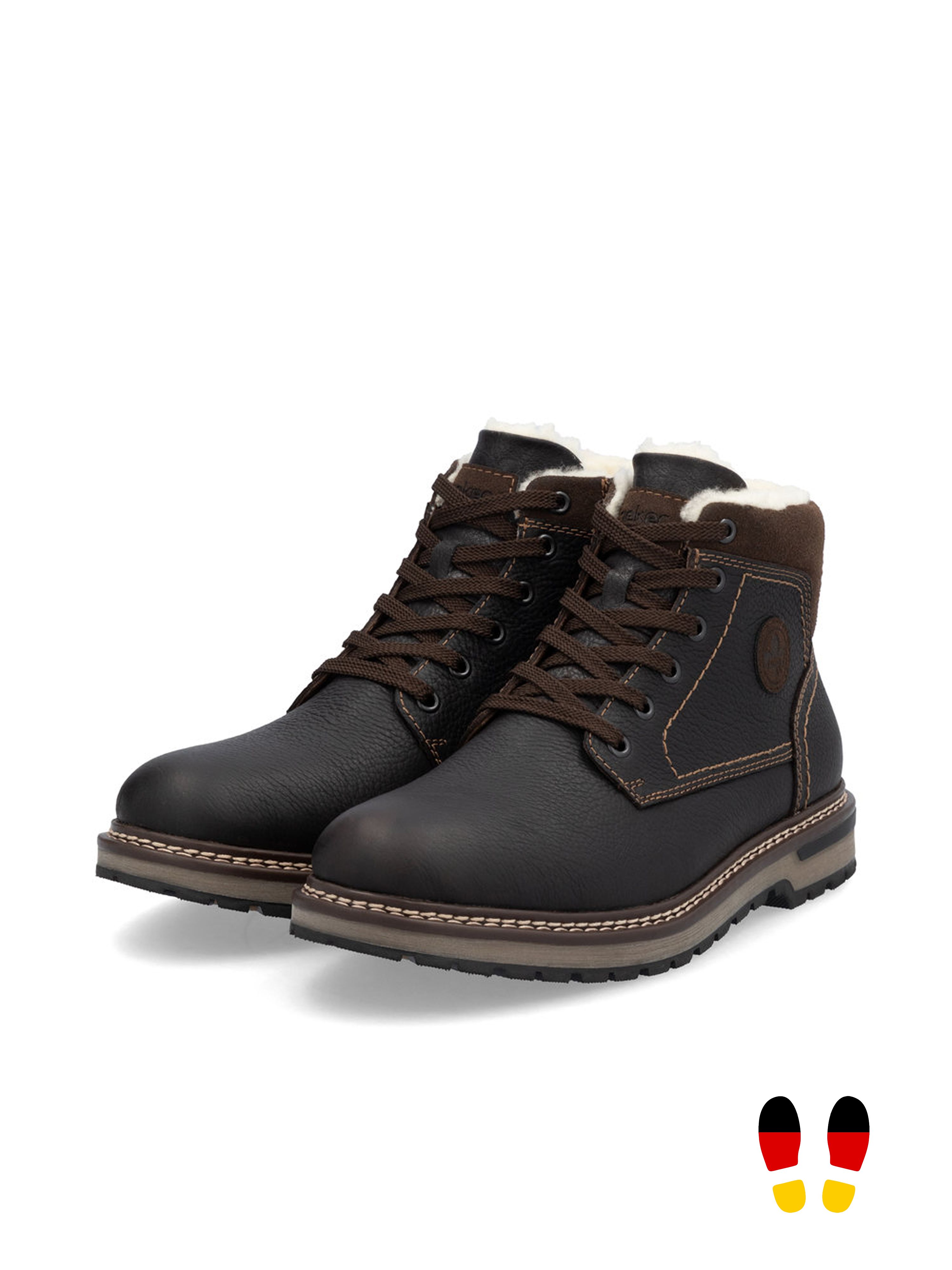 БотинкиRiekerБотинкимужскиеНатуральнаякожа