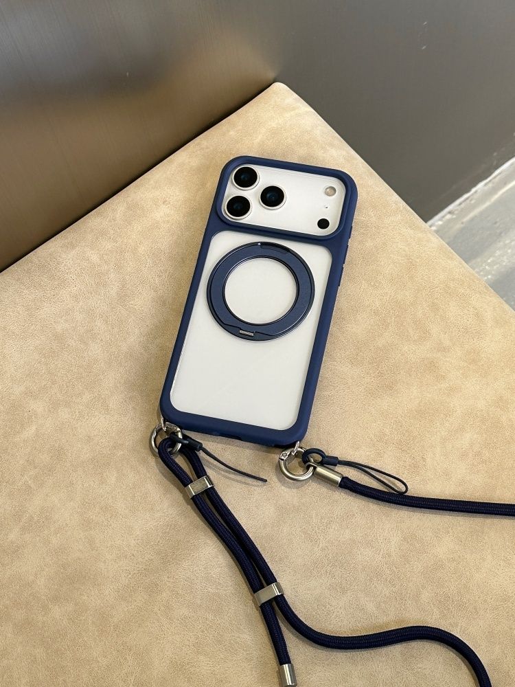 智能手机壳 用于 Apple iPhone 17 Pro Max, 热塑性聚氨酯, 蓝色