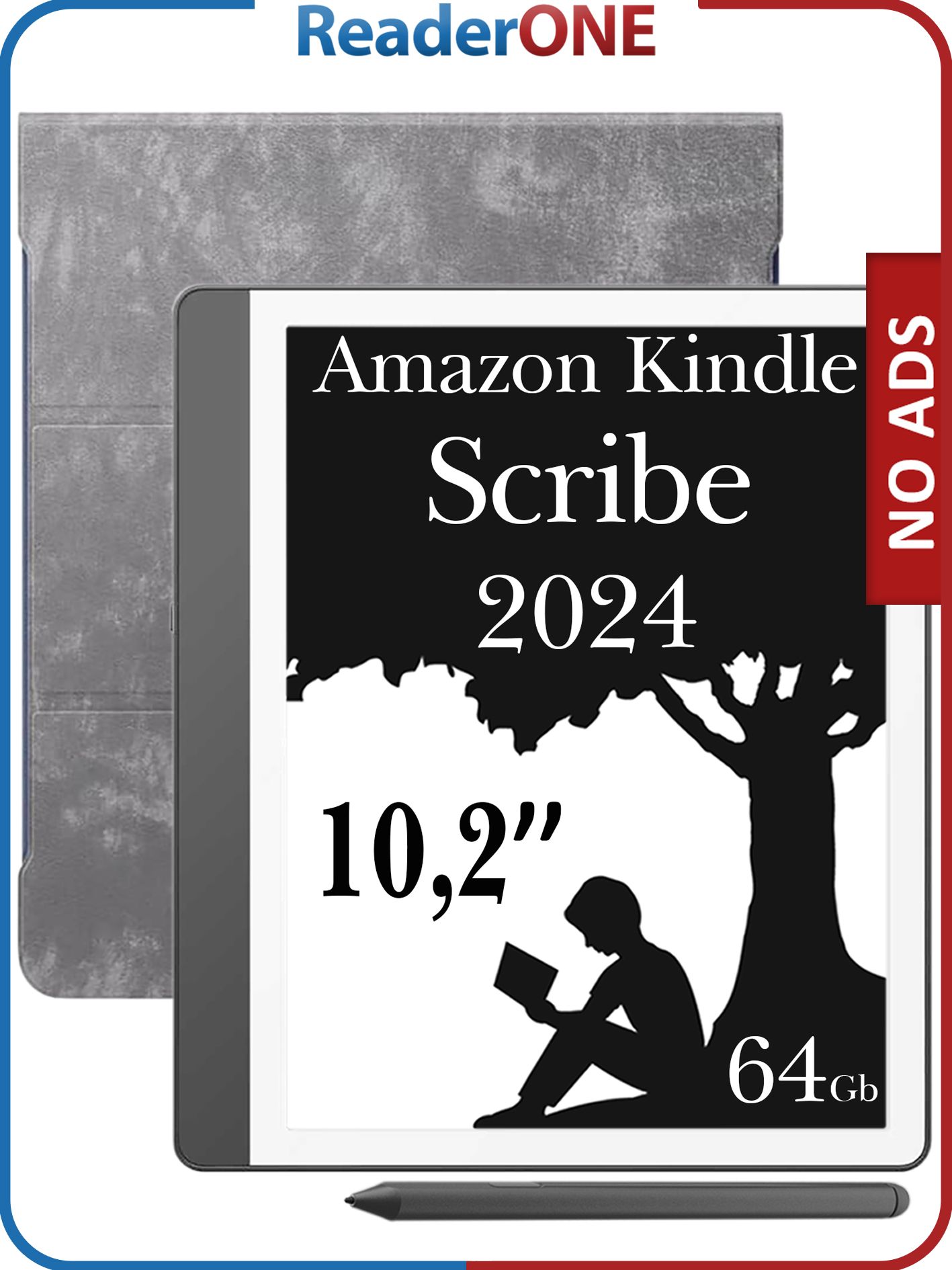 Электронная книга Amazon Kindle Scribe 64 Гб с обложкой Premium E