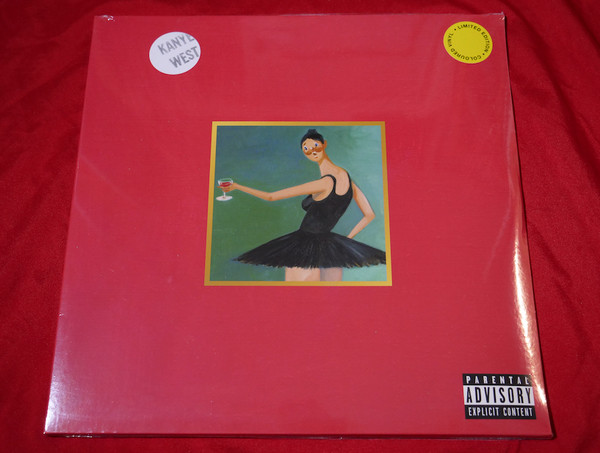 Kanye West MBDTF 3LP 未開封 限定盤 ポスター付 Виниловая пластинка Kanye West - My Beautiful Dark Twisted Fantasy