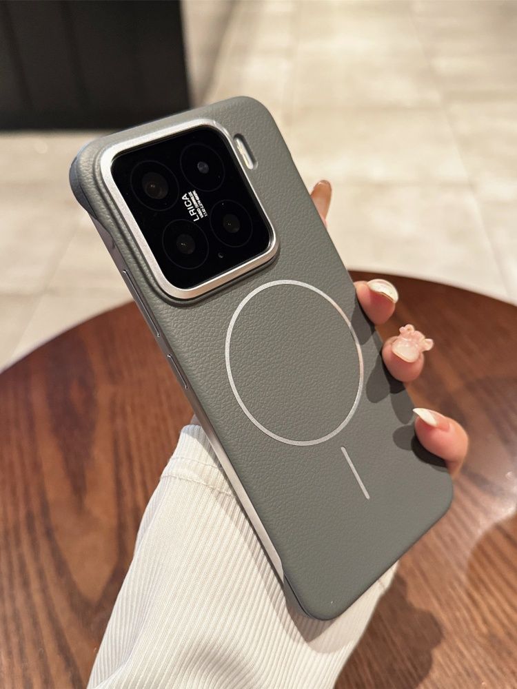 智能手机壳 用于 Xiaomi 15, 热塑性聚氨酯, 灰色