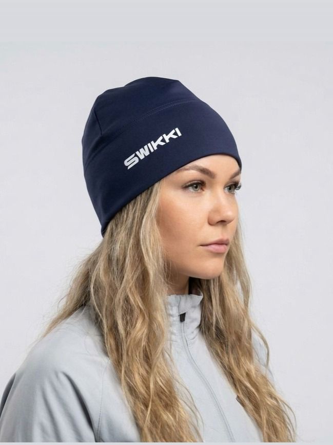 Шапка спортивная SWIKKI (синяя)