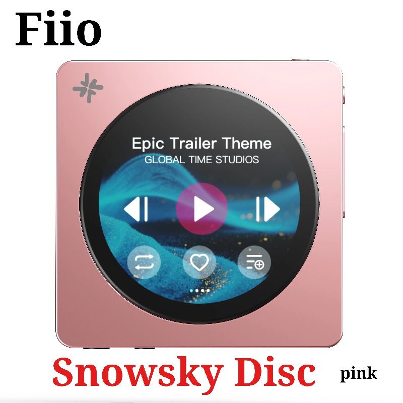 FiioSnowskyDiscМини-музыкальныйпроигрыватель2tTFHi-ResHIFIКачествозвукаПортативныйMP3-плеерBluetooth5.4WiFiUSBАУДИОПоддержкаSPDIF