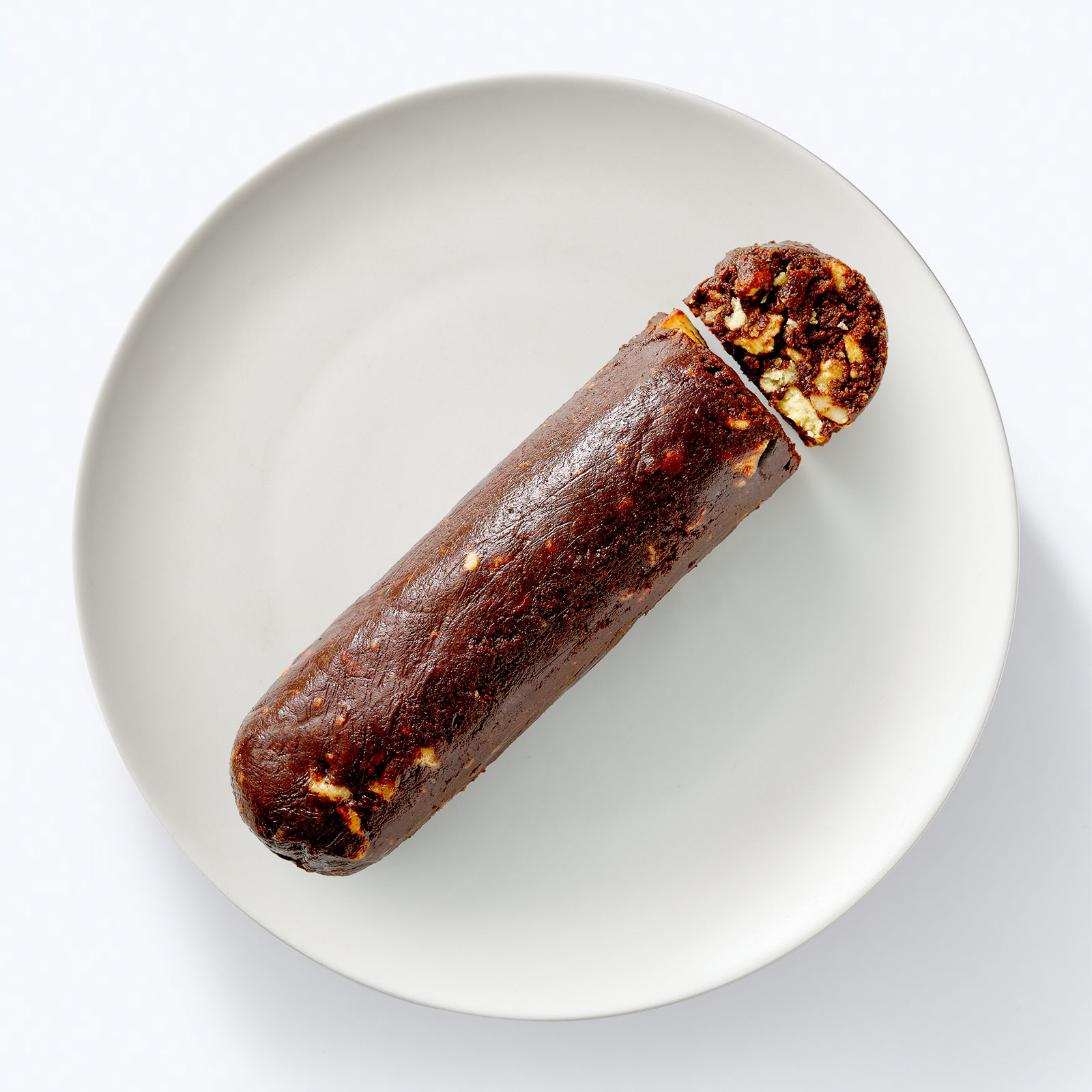 Шоколаднаяколбасасгрецкиморехом,180г