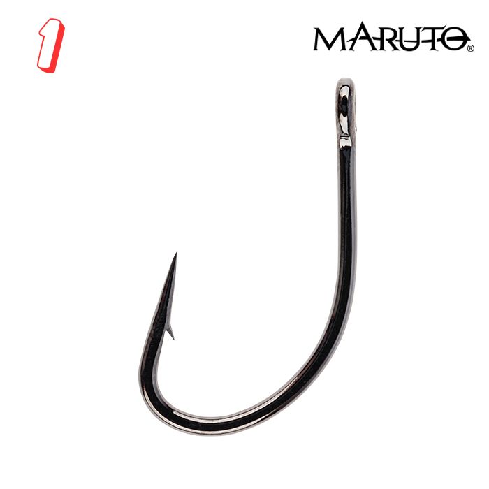 Крючки maruto 8355 вn №1 carp pro (8 шт.) карповый, 8355-bn-1-F8-cp,(набор из 1 уп.)
