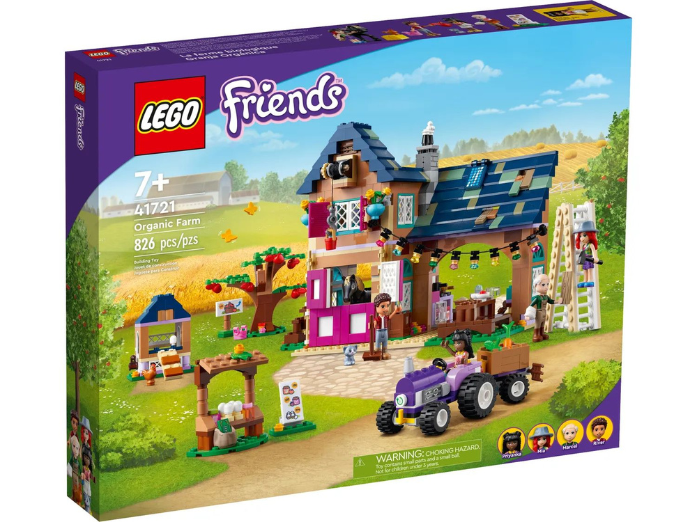 Конструктор LEGO Friends 41721 Органическая ферма #1