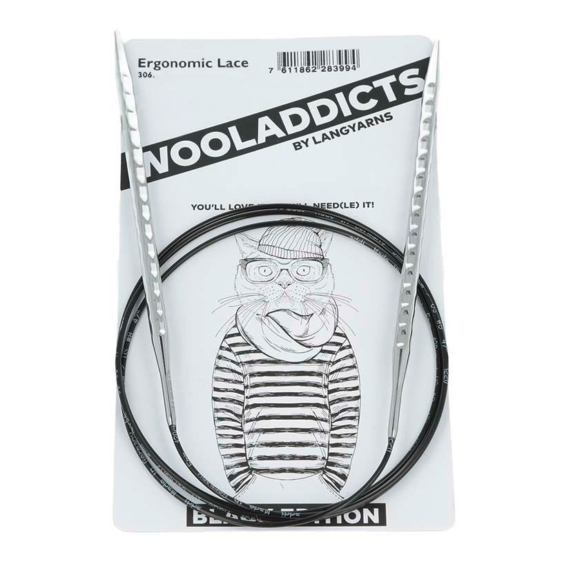 Спицы круговые супергладкие WOOLADDICTS Ergonomic Lace, длина 40 см, № 3,0  #1