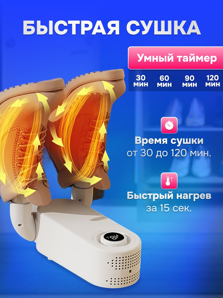 Сушилка для обуви антибактериальная электрическая сушка - купить с ...