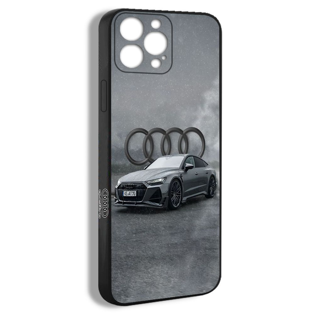 чехол для смартфона Подходит дляна айфон iPhone 15 Pro Max логотипом Audi  Quattro арт Эстетика PRA12 - купить с доставкой по выгодным ценам в  интернет-магазине OZON (1412968994)