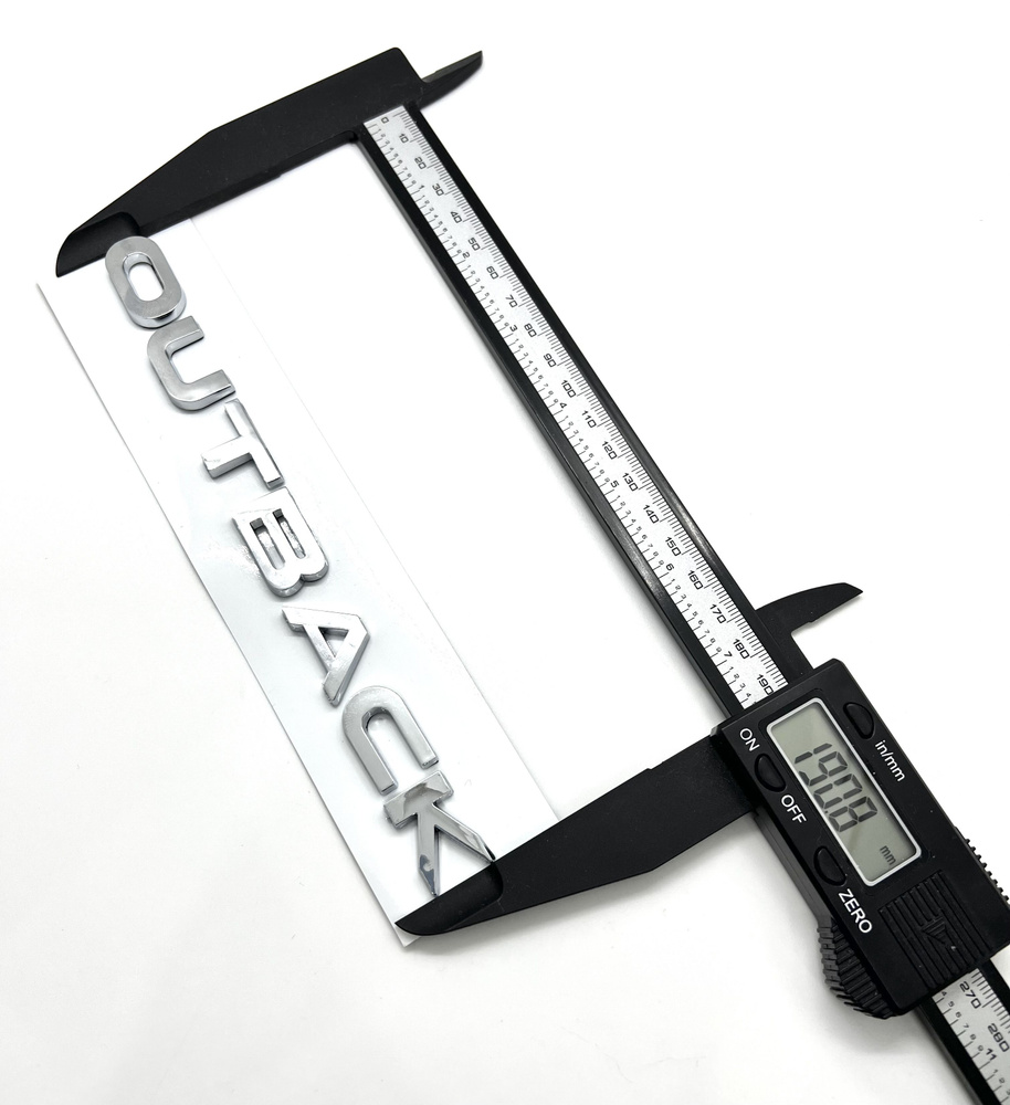 Эмблема ( Орнамент / надпись ) на крышку багажника Субару Аутбэк ...