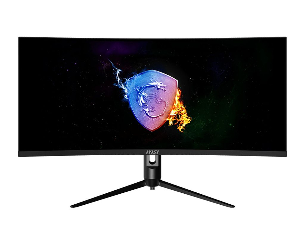 MSI 34" Монитор Optix MAG342CQ, 3440x1440, 144 Гц, VA, черный, черный #1