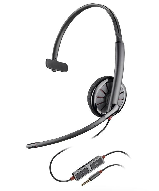 Plantronics Blackwire C215 205203 02 Jack 3 5