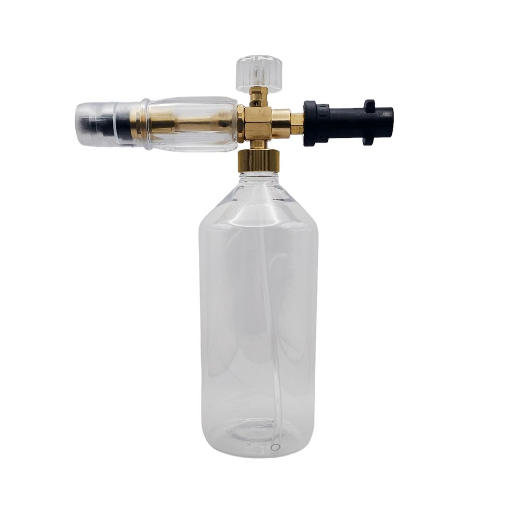 Пенная насадка (пеногенератор) PREMIUM для моек высокого давления Karcher (Керхер) (Совместимость: Karcher #1