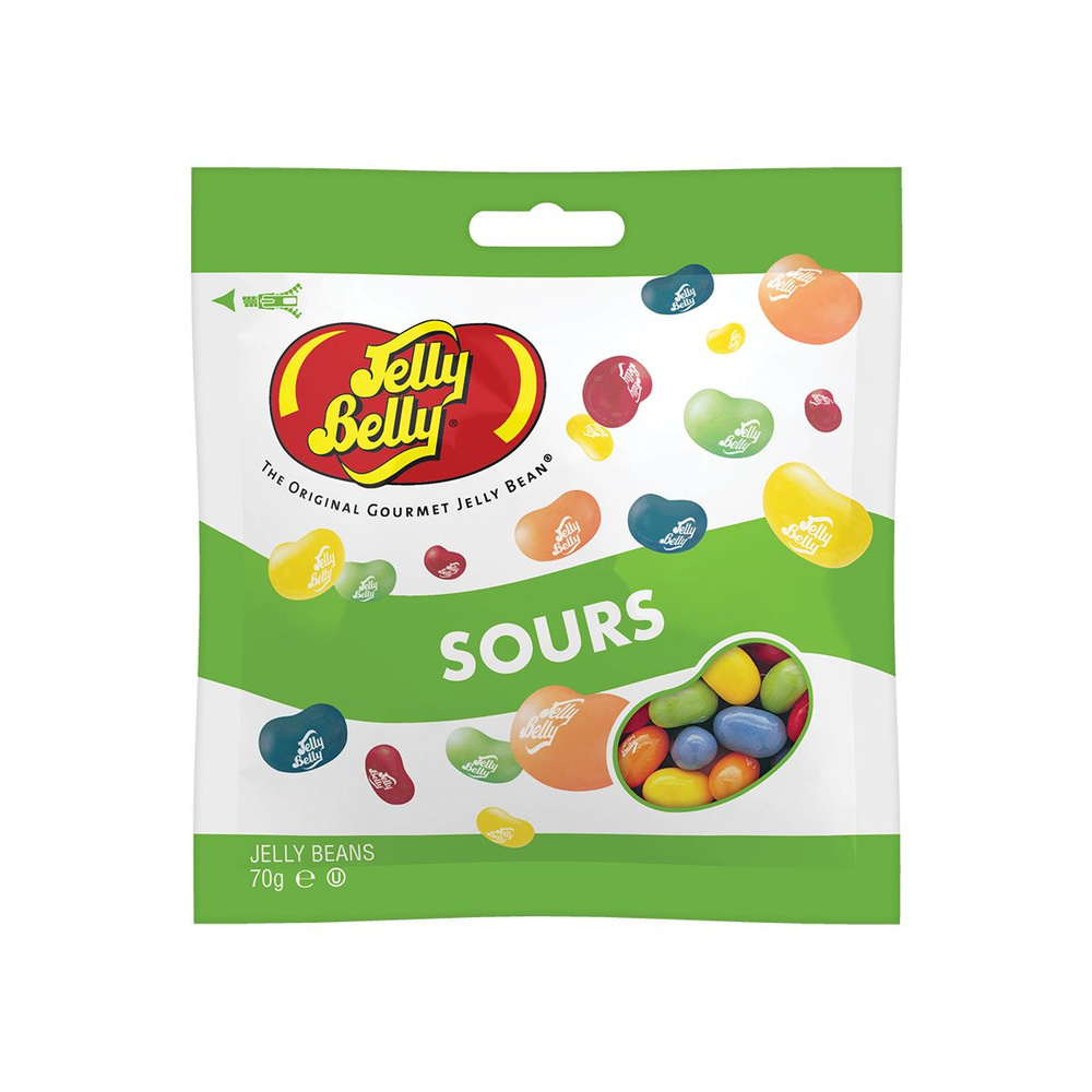 Драже жевательное "Ассорти Кислые Фрукты" 70гр Jelly Belly #1