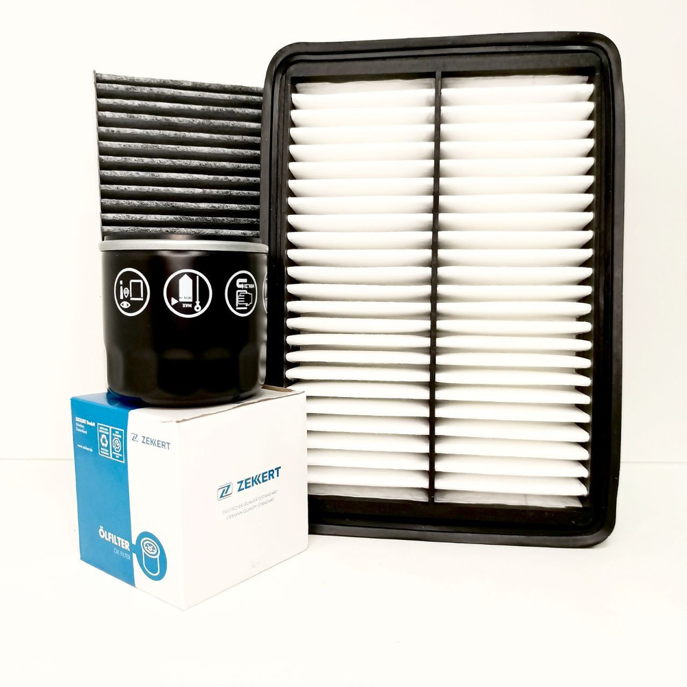 Фильтр воздушный + салонный + масляный комплект для Чери Тигго 4 7 8 1. ...