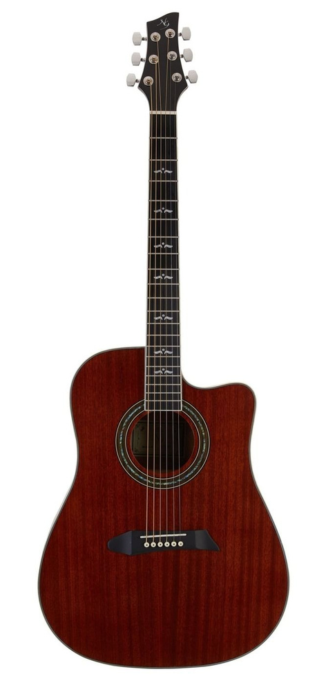 ng Акустическая гитара NG GT800 All-Mahogany 6-струнная - купить с ...