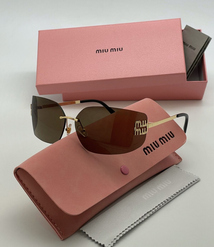 Miu Miu Очки солнцезащитные - купить с доставкой по выгодным ценам в ...