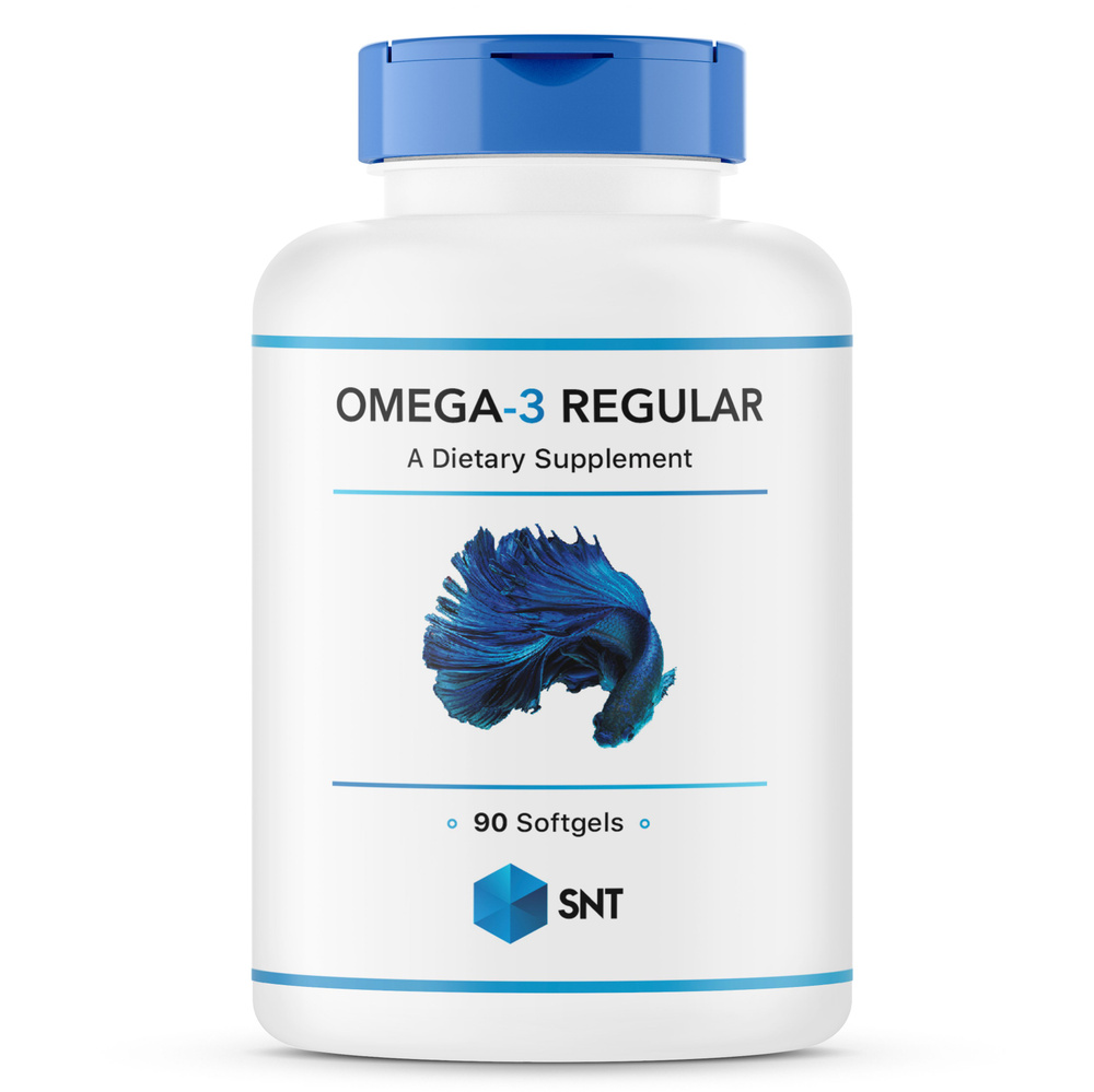 SNT Omega-3 Regular, Омега 3, рыбий жир 90 капсул #1