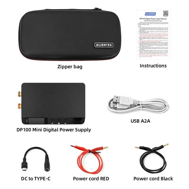 Портативный цифровой регулируемый источник питания постоянного тока ...