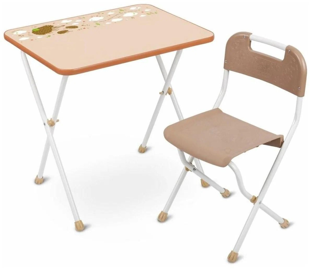 Комплект детской мебели Nika Бежевый, стул и стол (КА2 Б) #1
