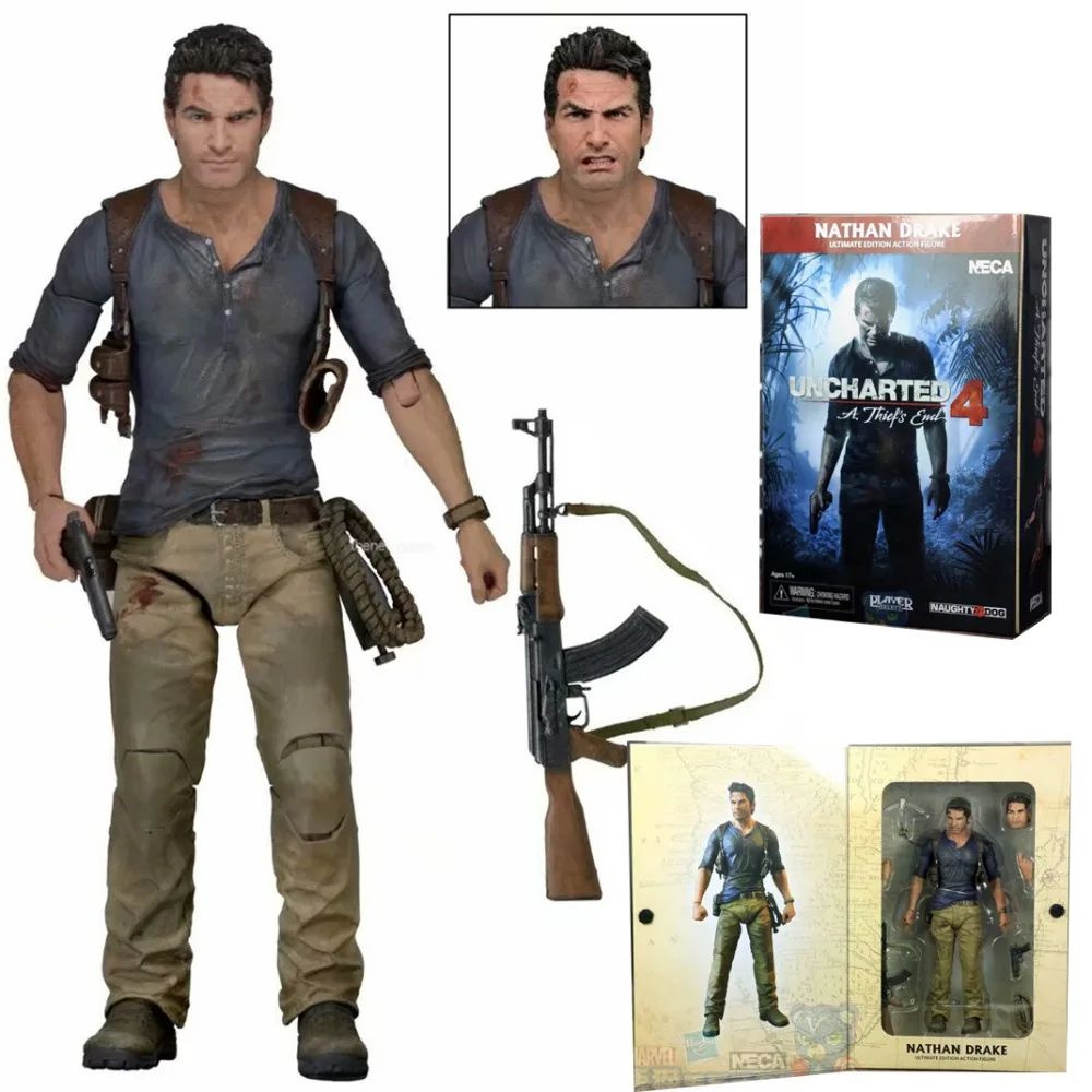 Фигурка Анчартед Нейтан Дрейк Uncharted 4 Nathan Drake подвижная ...