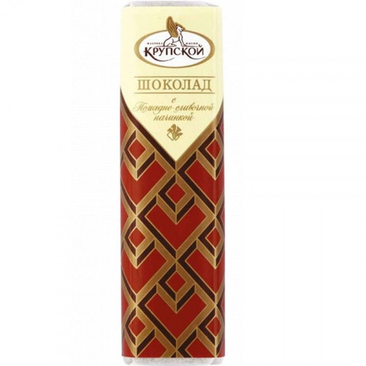 Шоколадный батончик со сливочно-помадной начинкой (20 штук) - купить с ...