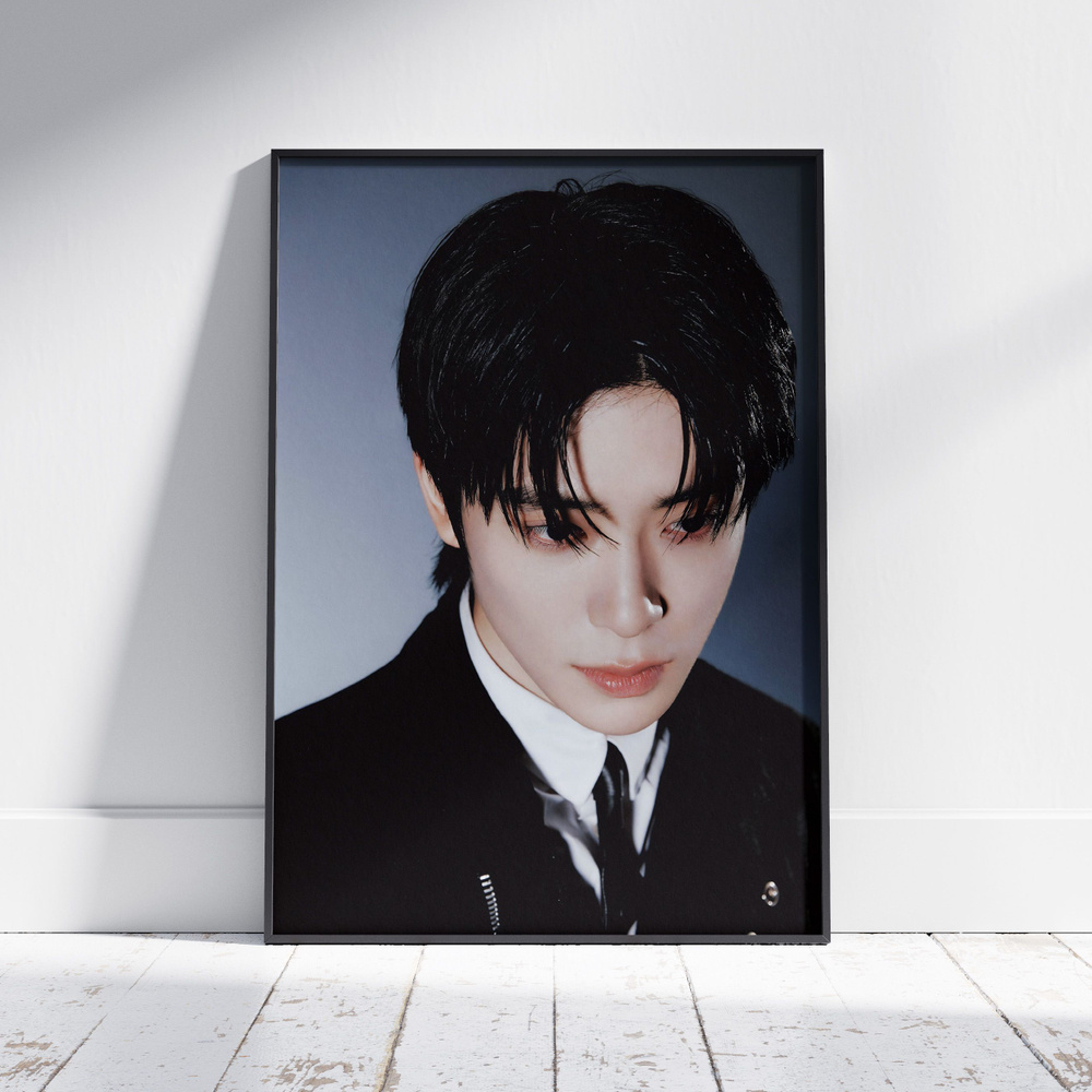Плакат на стену для интерьера NCT (Джехён - Jaehyun 1) - Постер по K-POP музыке формата А4 (21x30 см) #1