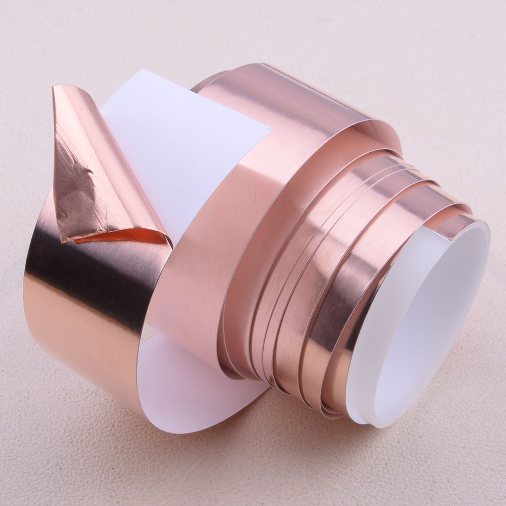 3 М x 50 мм Гитарный Бас-звукосниматель из медной фольги, экранирующая ...