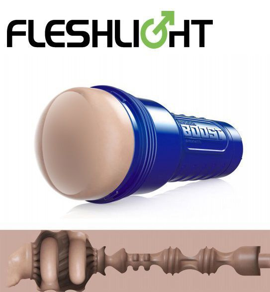 Мастурбатор Fleshlight Boost Bang телесный - вагина #1