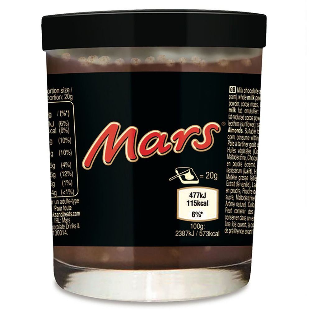 Шоколадная паста Mars с карамелью (Великобритания), 200 г #1