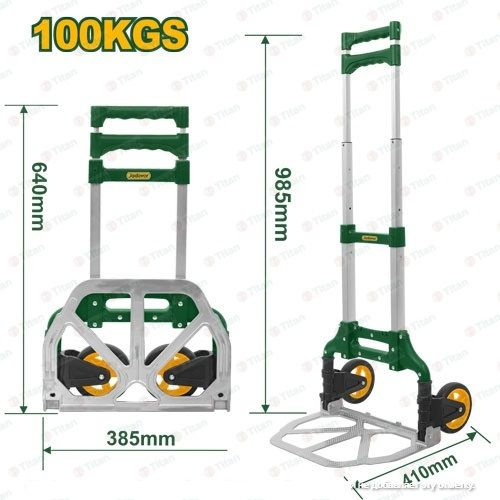 JDWB8A10 Тележка хозяйственная грузовая складная на колесах до 100 кг ...